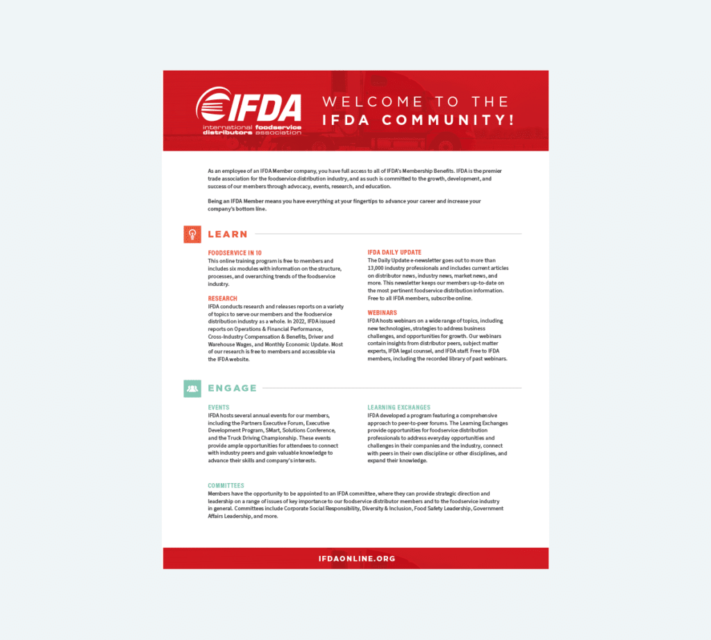 IFDA Community flyer