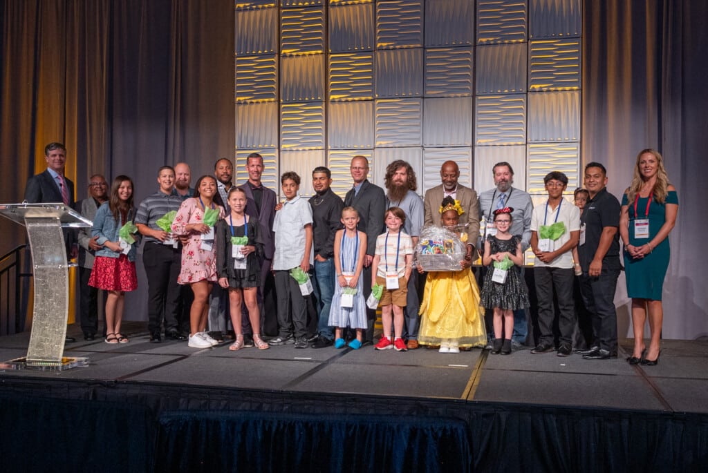 Photo of the winners in the IFDA National Championship Kids Contest, sponsored by Fleet Advantage